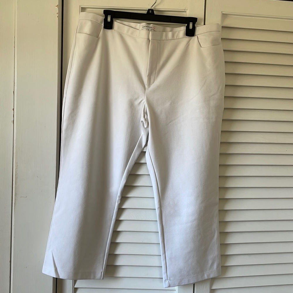 Isaac MIZRAHI Cropped Pants, XL